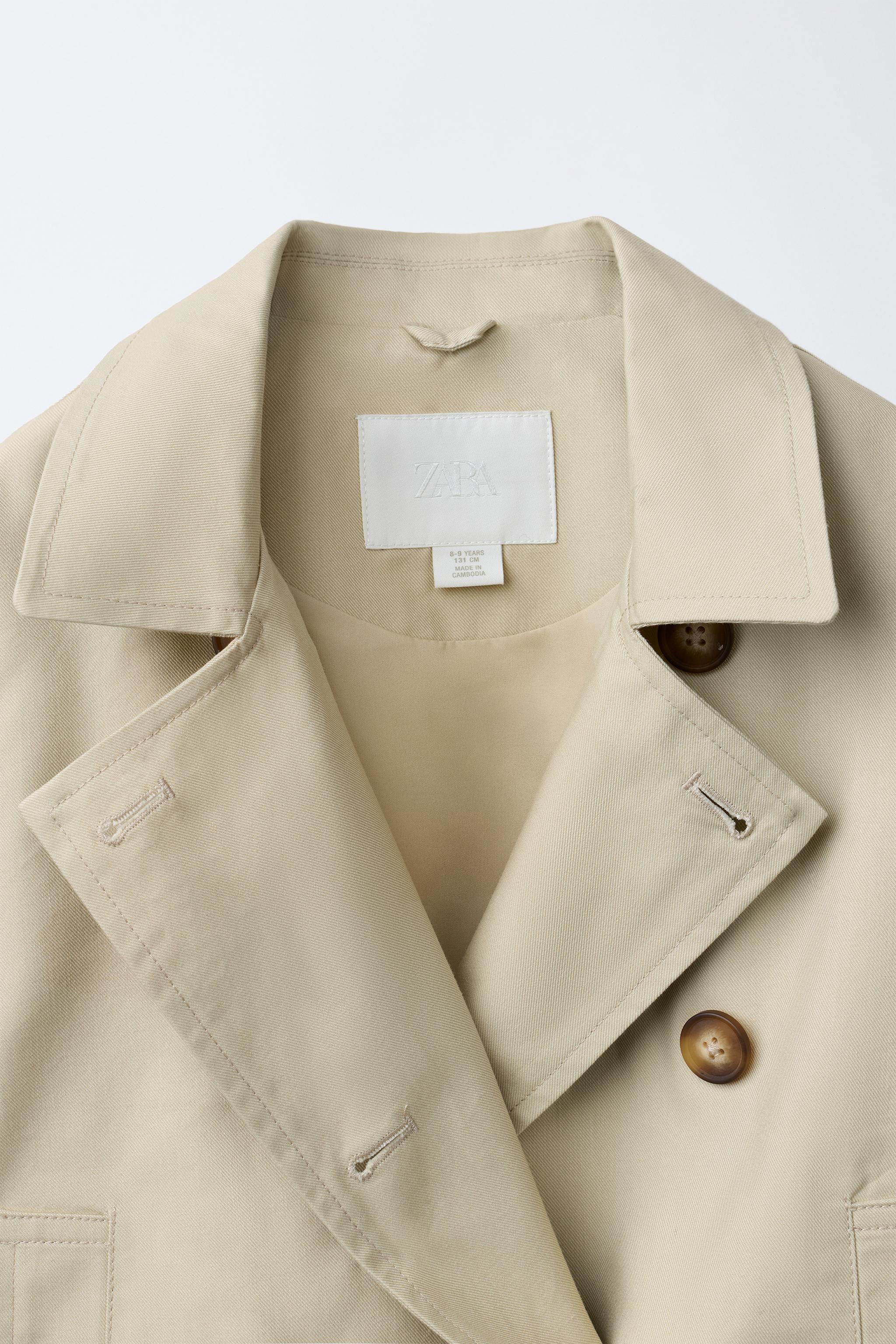 SHORT TRENCH COAT